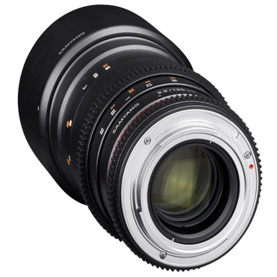 Samyang 135mm T2.2 VDSLR für Canon EF-Mount