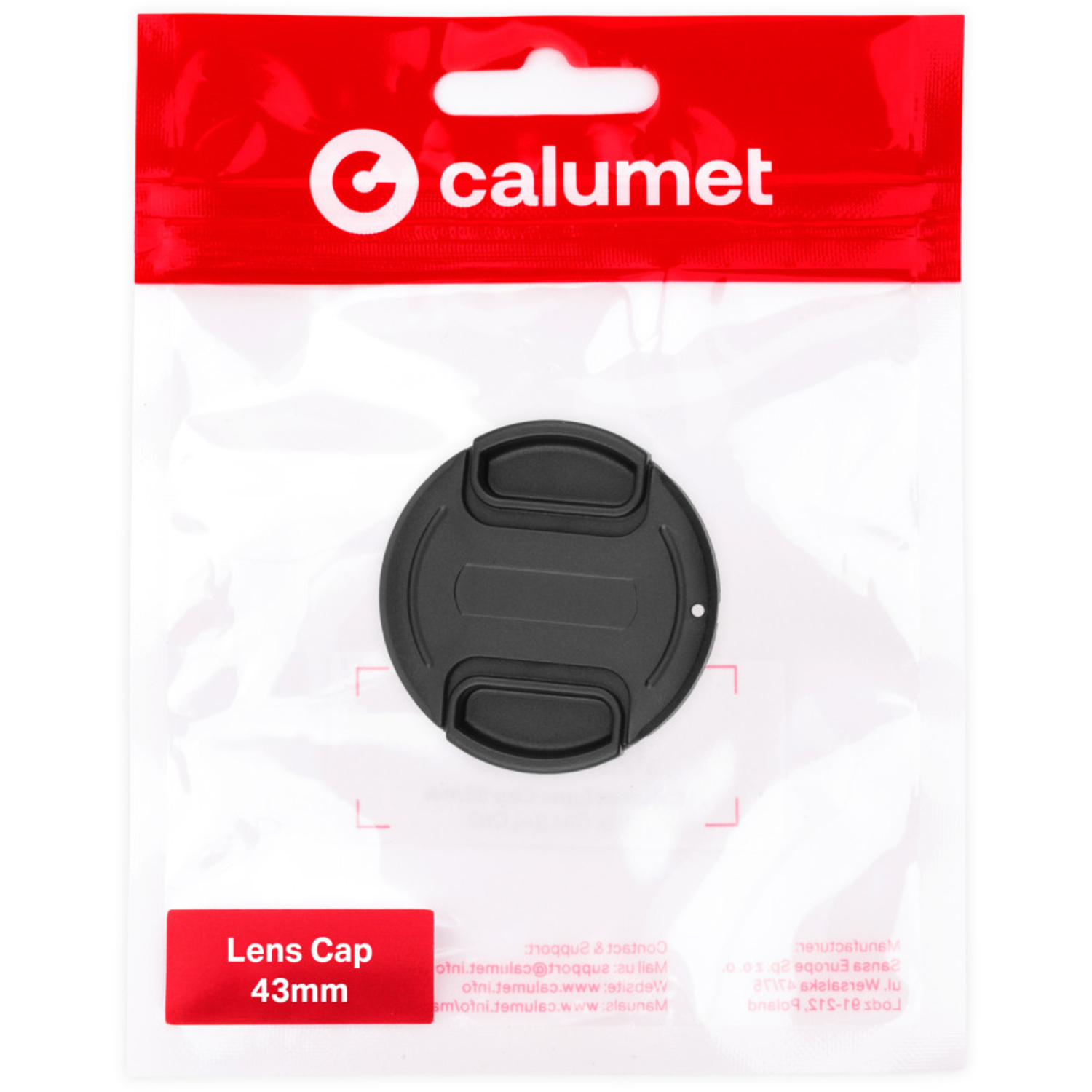 Calumet Objektivdeckel 43mm