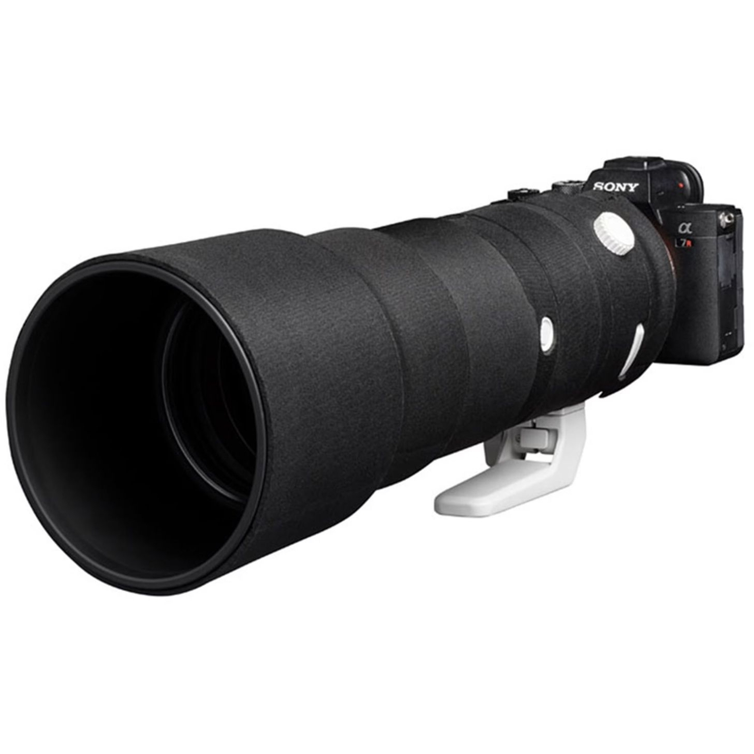 easyCover Lens Oak für Sony FE 200-600 F5. 6-6.3 G OSS Schwarz