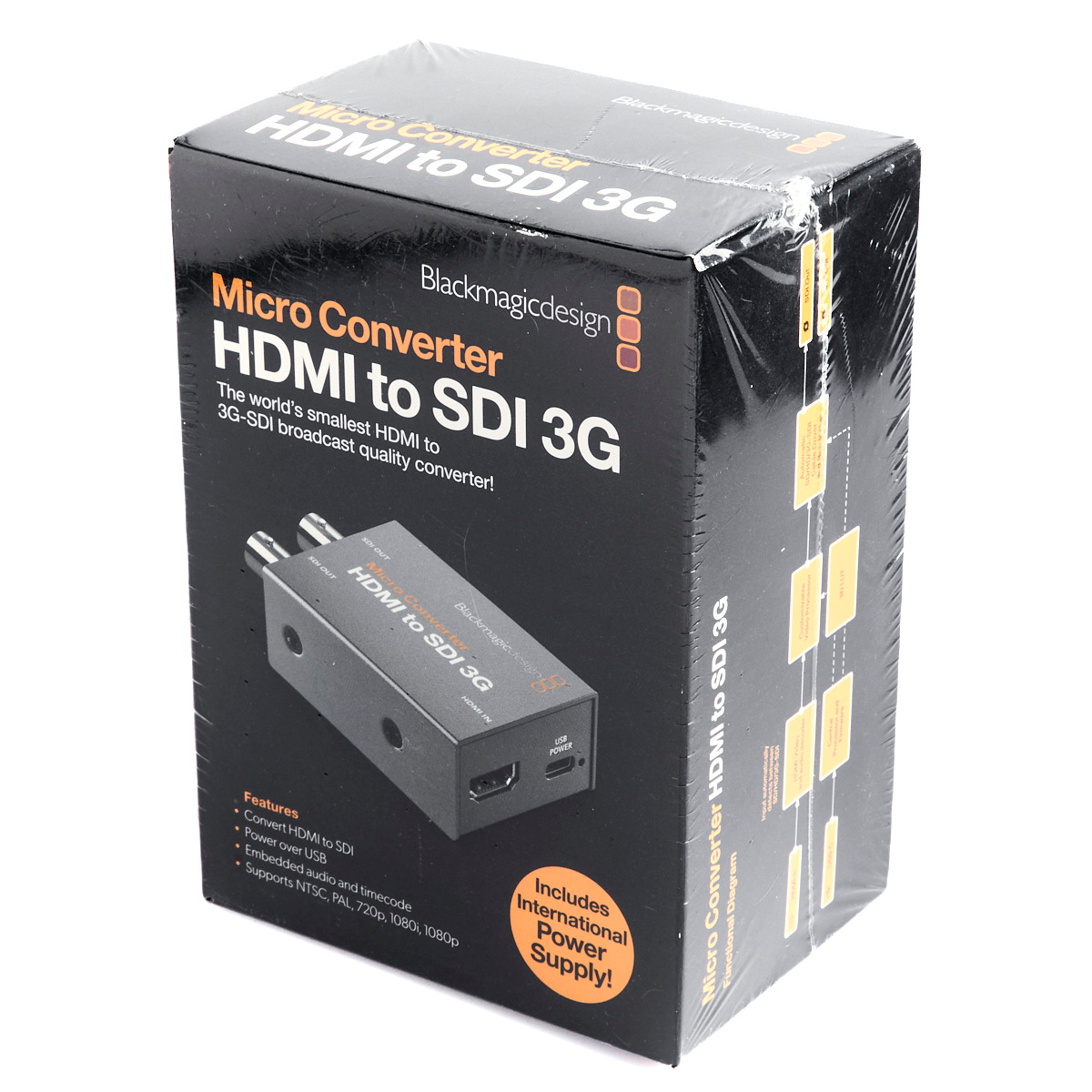 Blackmagic Micro Converter BiDirect SDI/HDMI 3G ohne Netzteil gebraucht