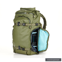 Shimoda Fotorucksack Action X30 v2 mit Mirrorless Core Unit M grün