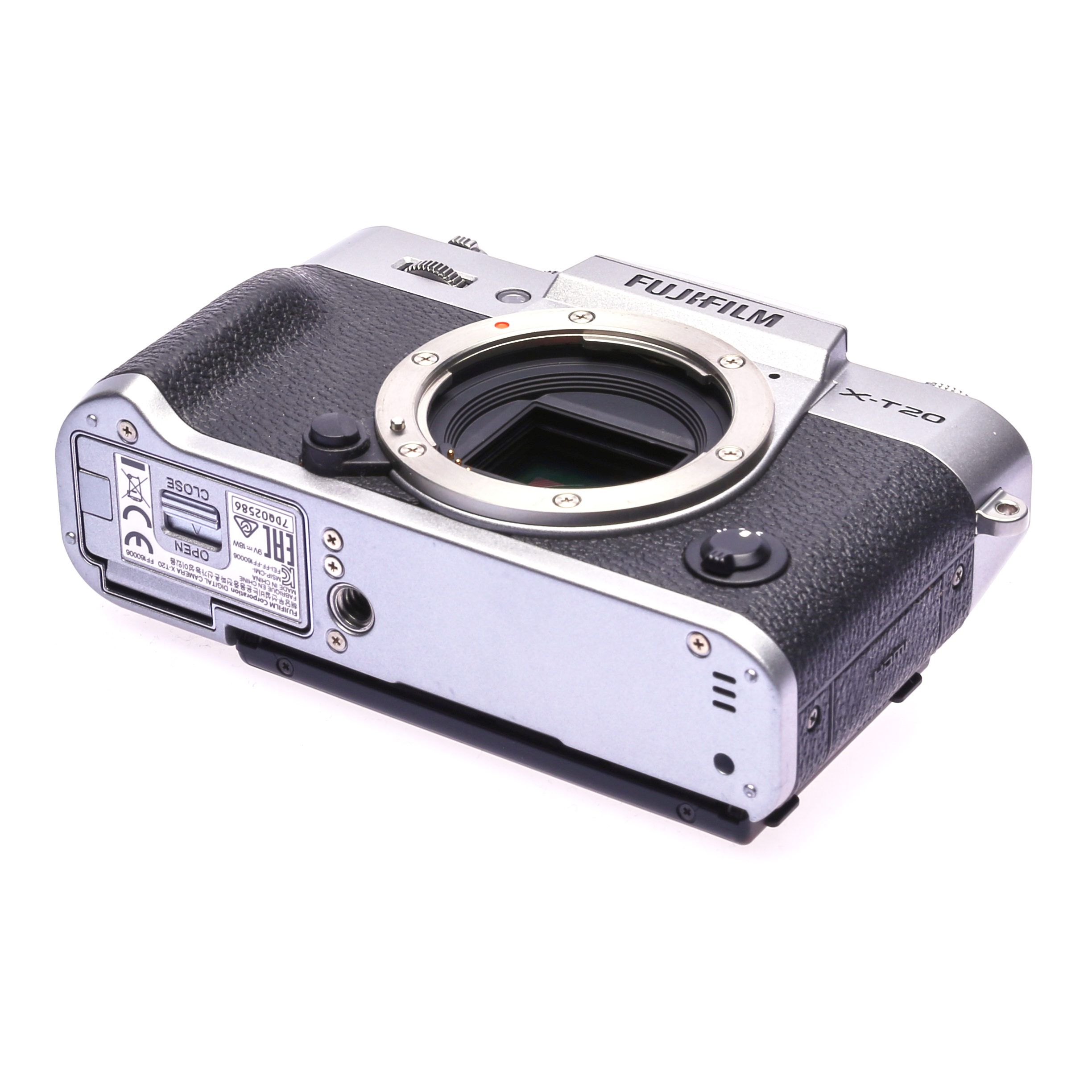 Fujifilm spiegellose Systemkamera X-T20 silber gebraucht