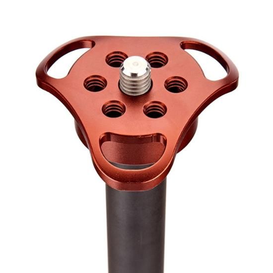 3 Legged Thing Legends Bucky Carbon ohne Kugelkopf bronze