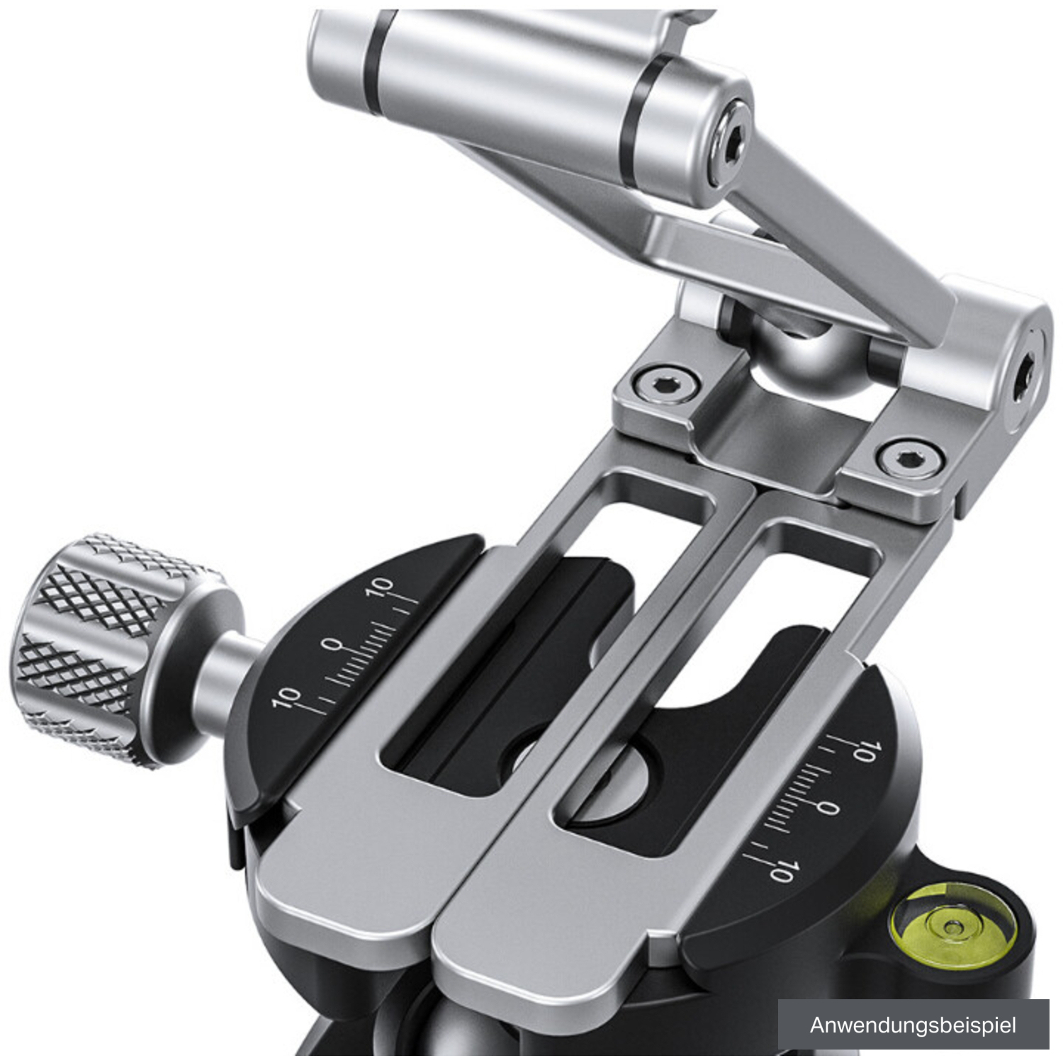 Leofoto Smartphonehalterung PS-4 silver