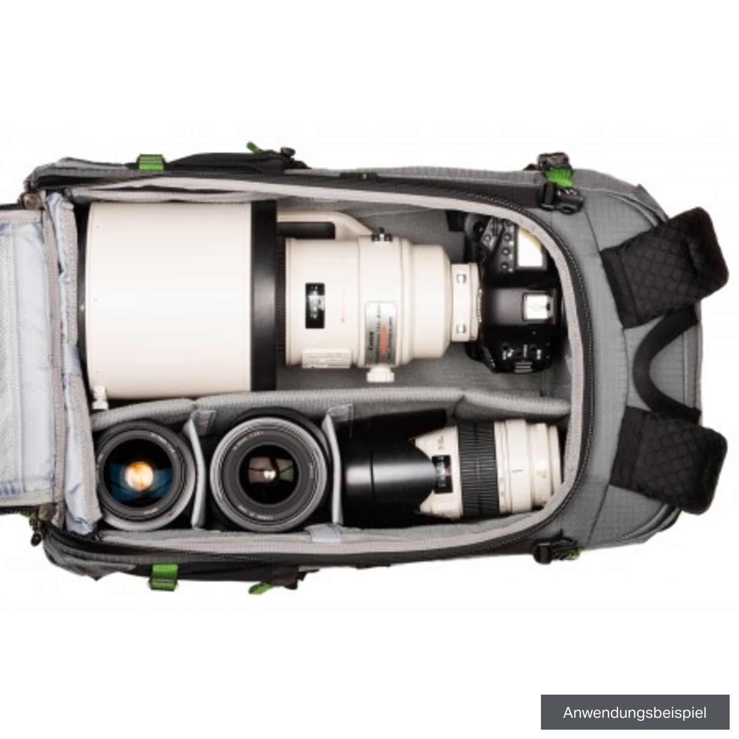 thinkTank Fotorucksack BackLight Elite 45L Storm Grey