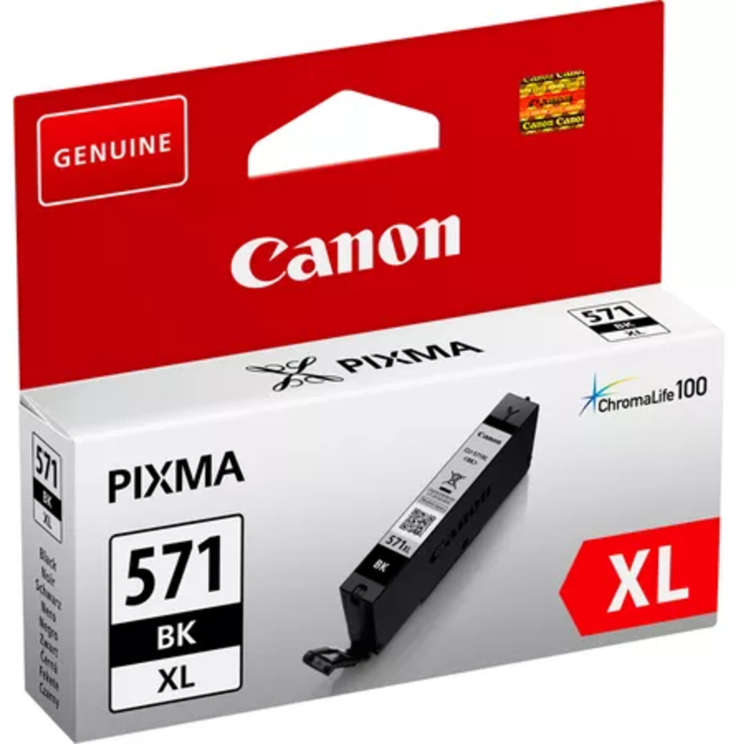 Canon CLI-571XL Tinte Schwarz mit hoher Reichweite