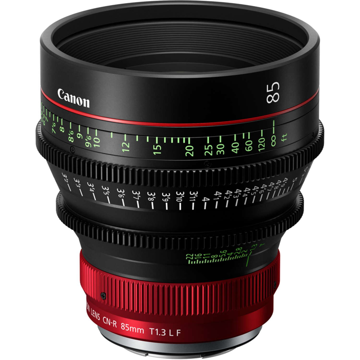 Canon CN-R 85mm T1.3 L F (Meter) RF Prime