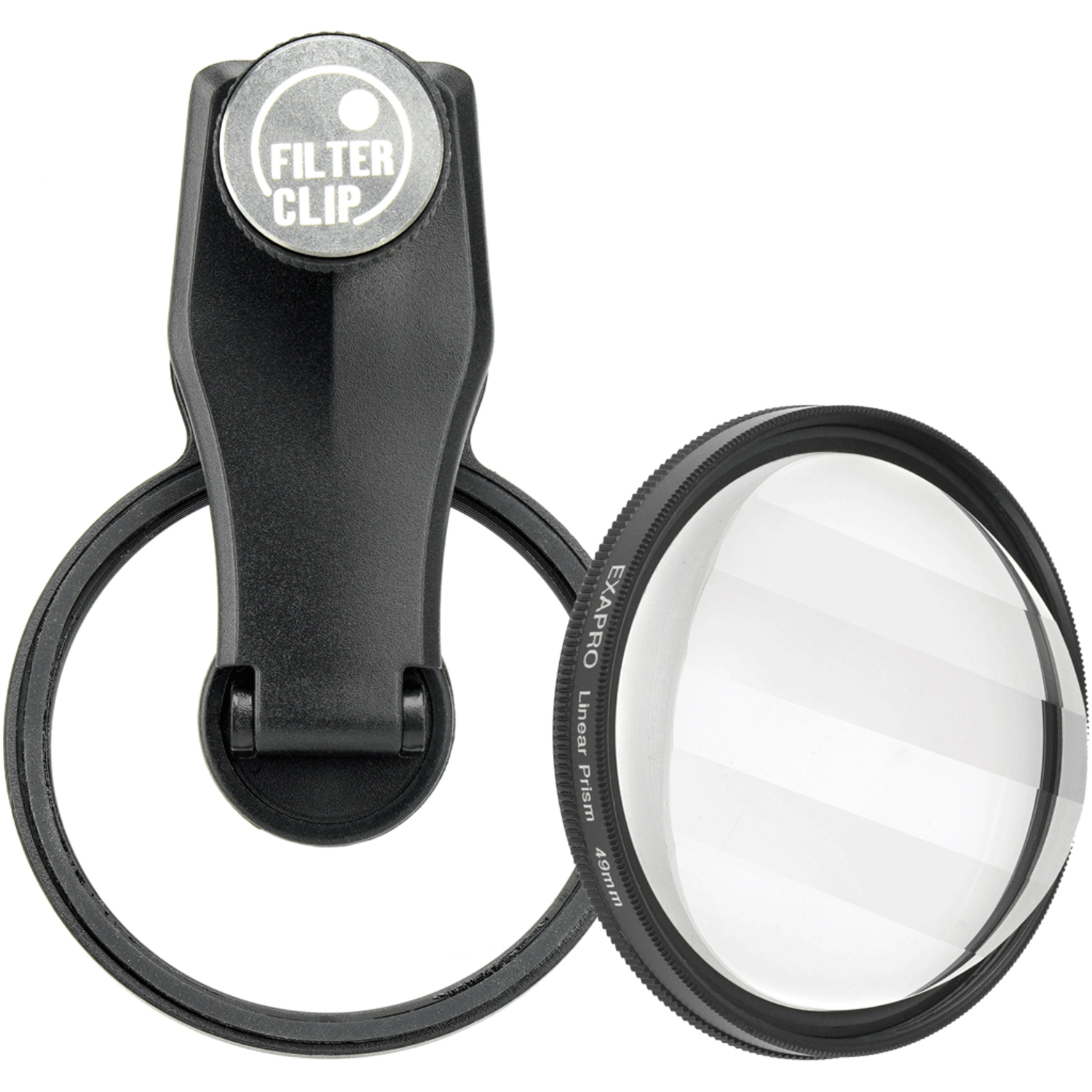 Kenko Prism Linear Filter mit Filterclip Exapro für Smartphones
