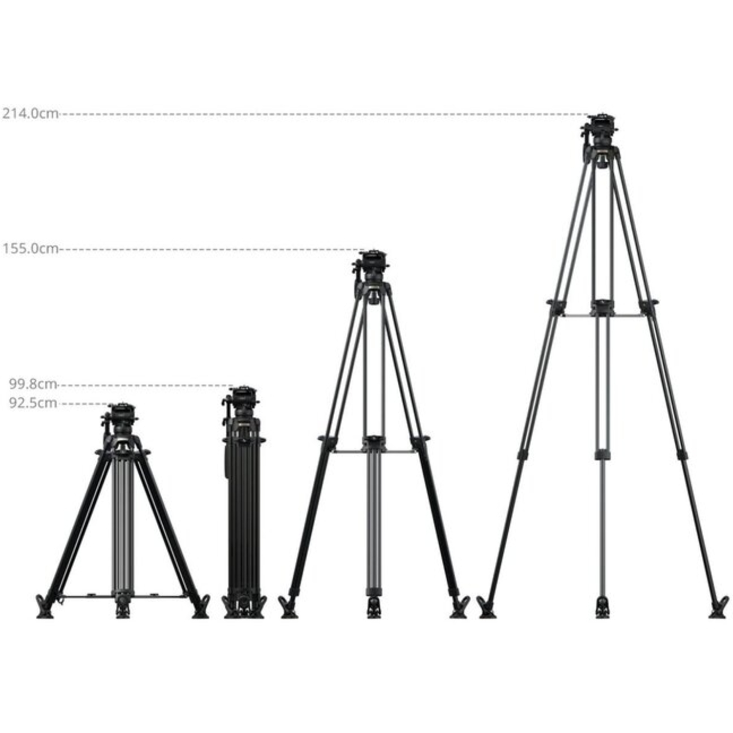 SmallRig Stativ FreeSpeed Heavy-Duty FSD16 Aluminium