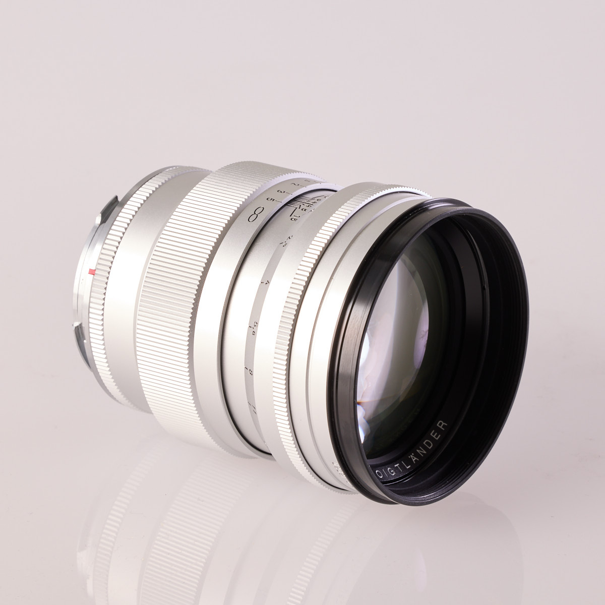 Voigtländer Nokton 75mm/1,5 VM silber gebraucht