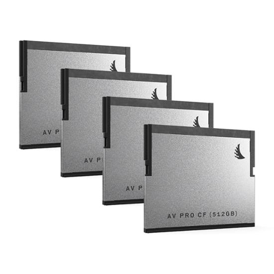Angelbird AV PRO CF 512GB CFast 2.0 4er Pack neuwertiger Rückläufer