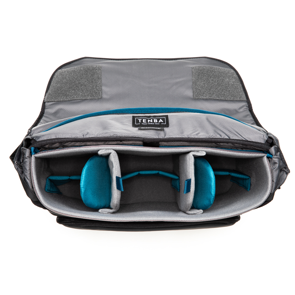 Tenba DNA 16 Slim Messenger Tasche — Schwarz
