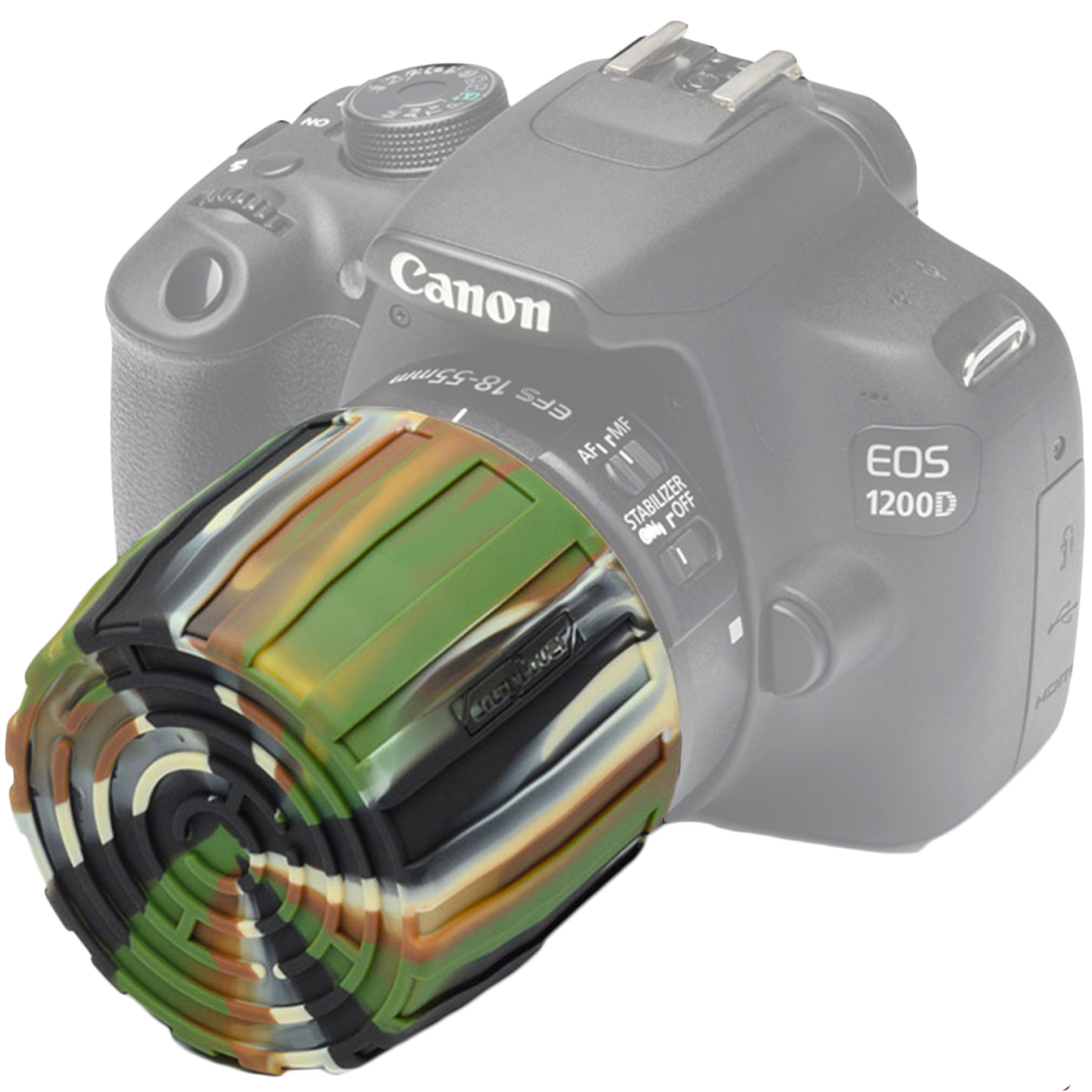 Easycover Lens Maze camouflage für Objektive mit 52-77mm Durchmesser