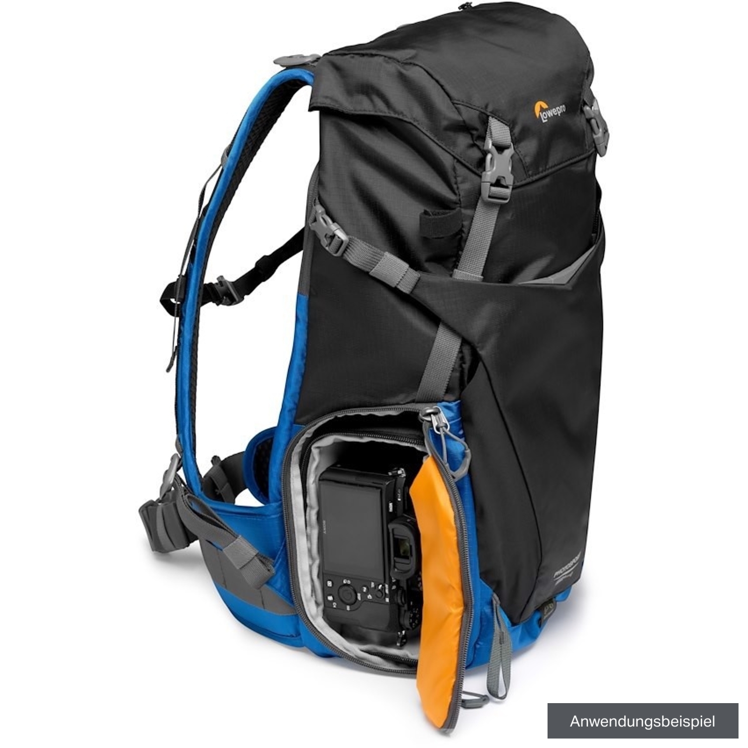 Lowepro Fotorucksack PhotoSport Outdoor BP AW III 24L blau