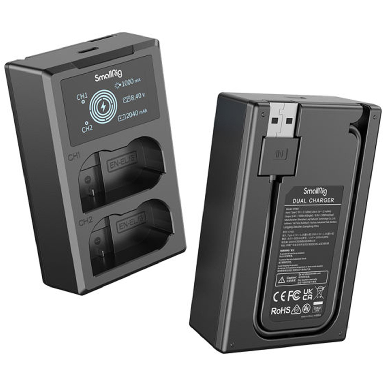 SmallRig Akku EN-EL15 und Ladegerät Kit 3820B