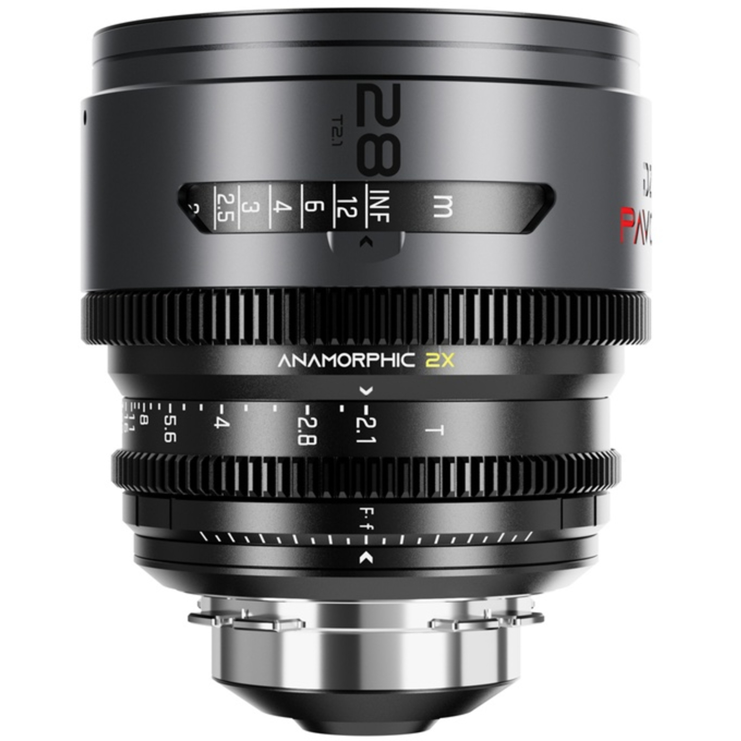 DZOFILM PAVO 2X ANAMORPHIC 28mm T2.1 gold metric für PL/EF-Mount