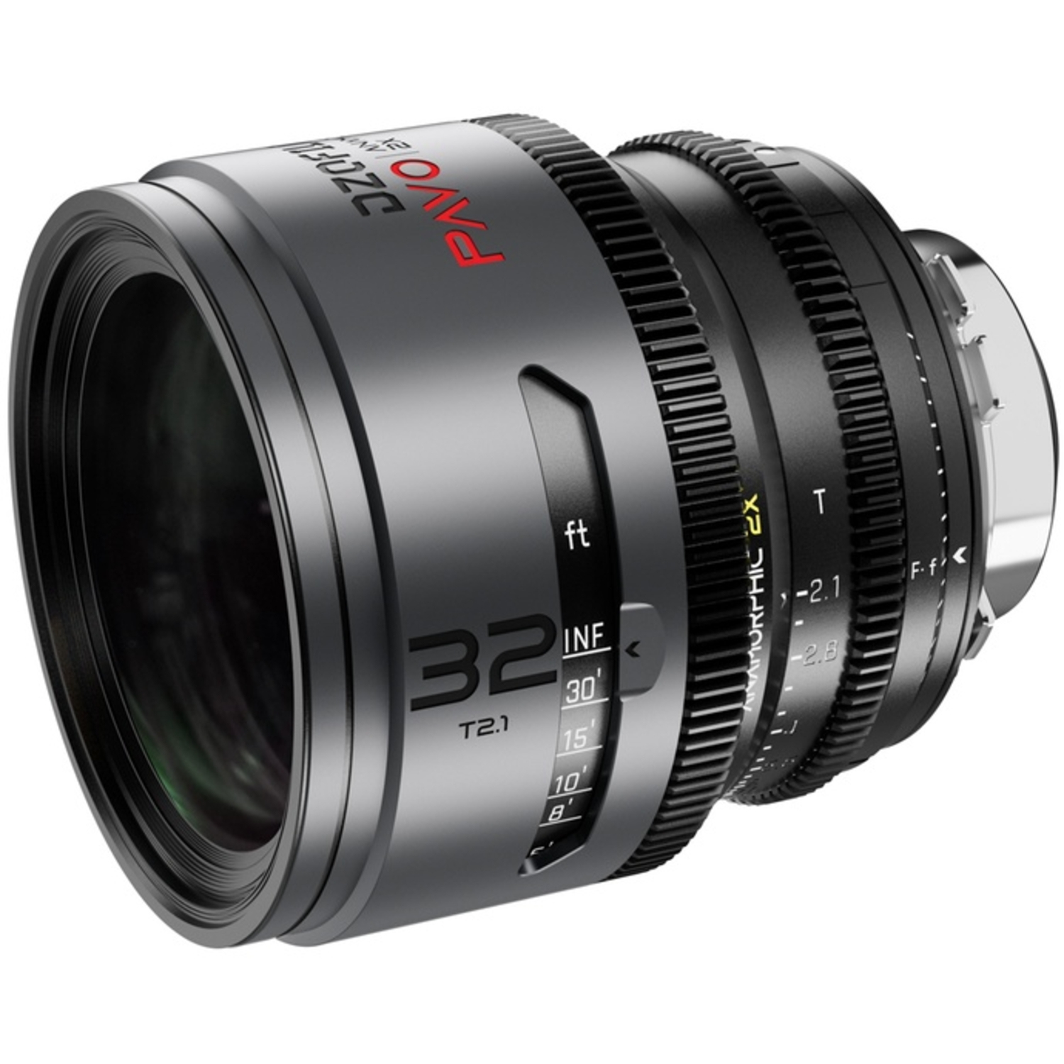 DZOFILM PAVO 2X ANAMORPHIC 32mm T2.1 Neutral Coating für PL/EF-Mount (S35) imperial Neutral Coating