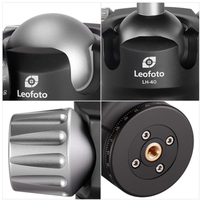 Leofoto Kugelkopf LH-40 mit Schnellwechselplatte QP-70N 