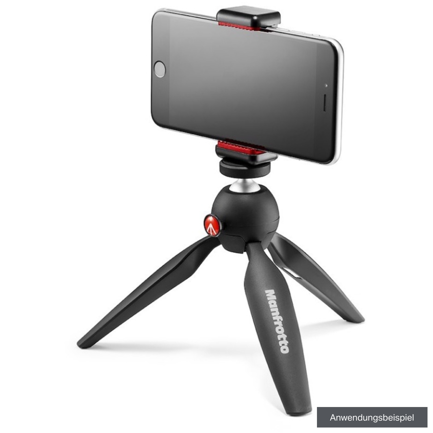 Manfrotto Pixi Mini-Stativ mit Smartphone-Klemme