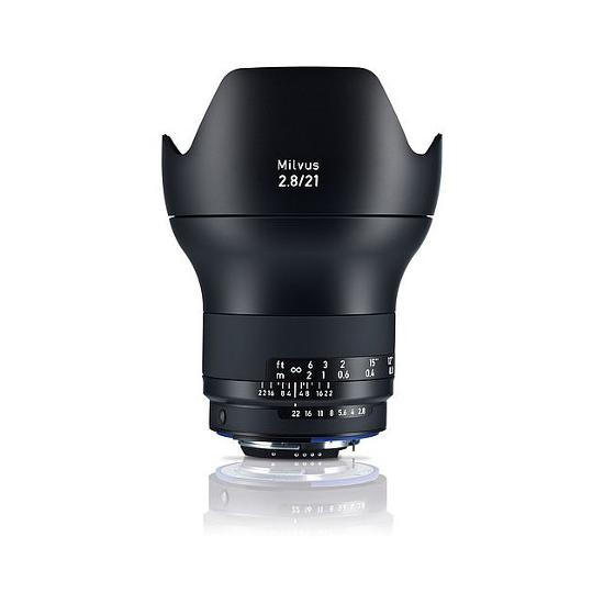 Zeiss Milvus 21mm F2.8 ZF.2 für Nikon F-Mount