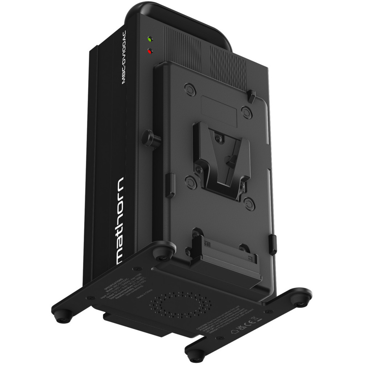 Mathorn Dual-V-Mount-Ladegerät MBC-DV100AC