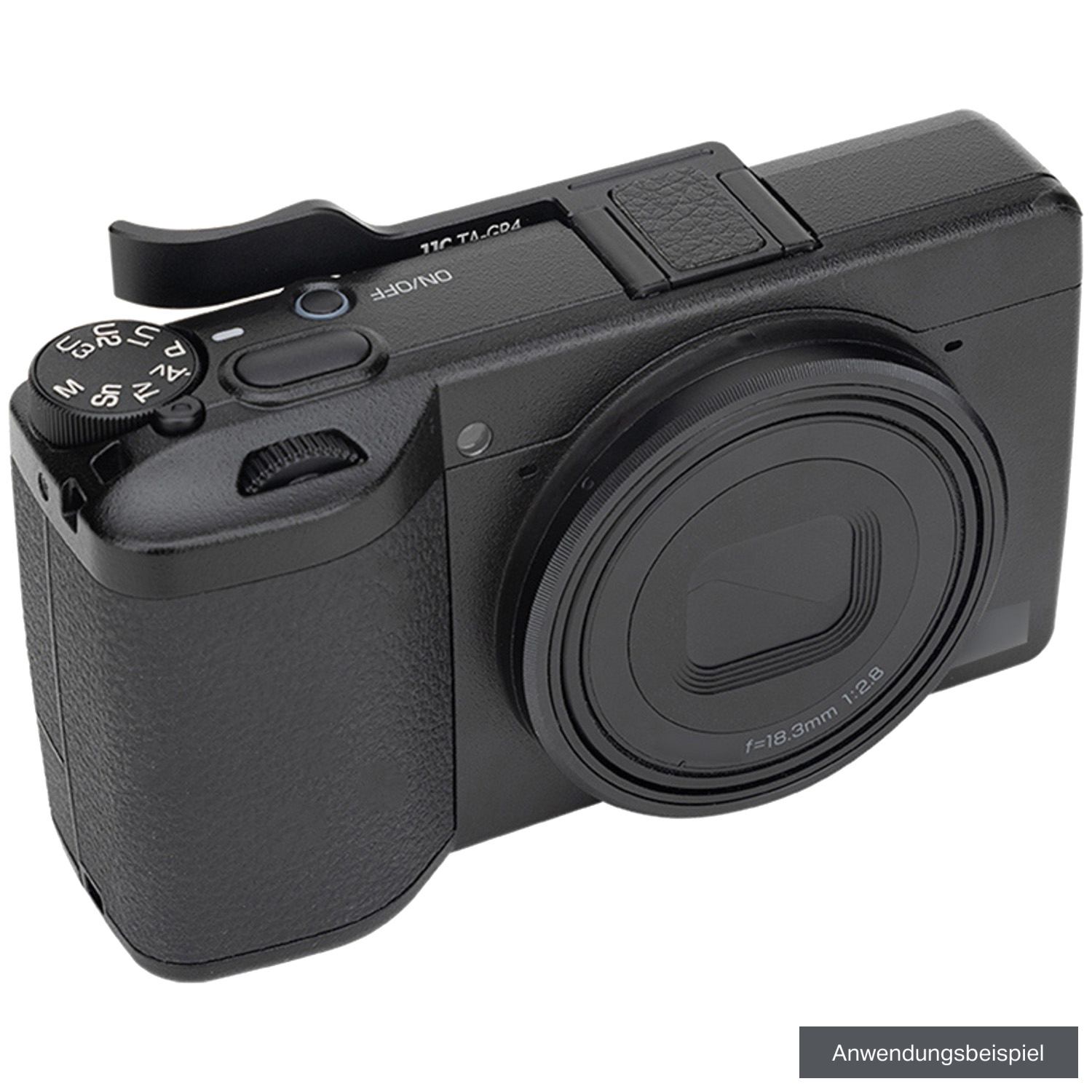 JJC Hoher Daumengriff TA-GR4 für Ricoh GR IV, GR IV HDF und GR IV Monochrome