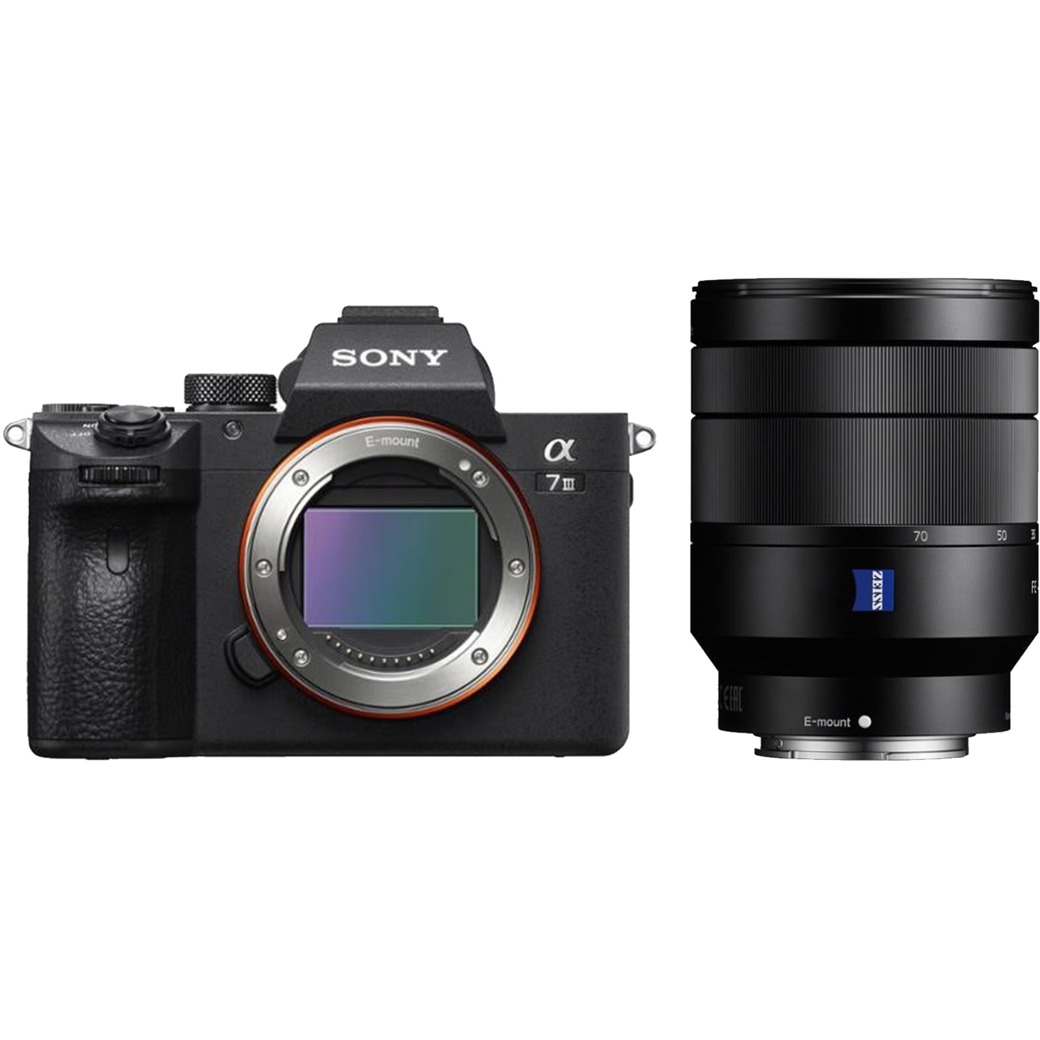 Sony Alpha 7 III mit Vario-Tessar T* FE 24-70mm F4 ZA OSS