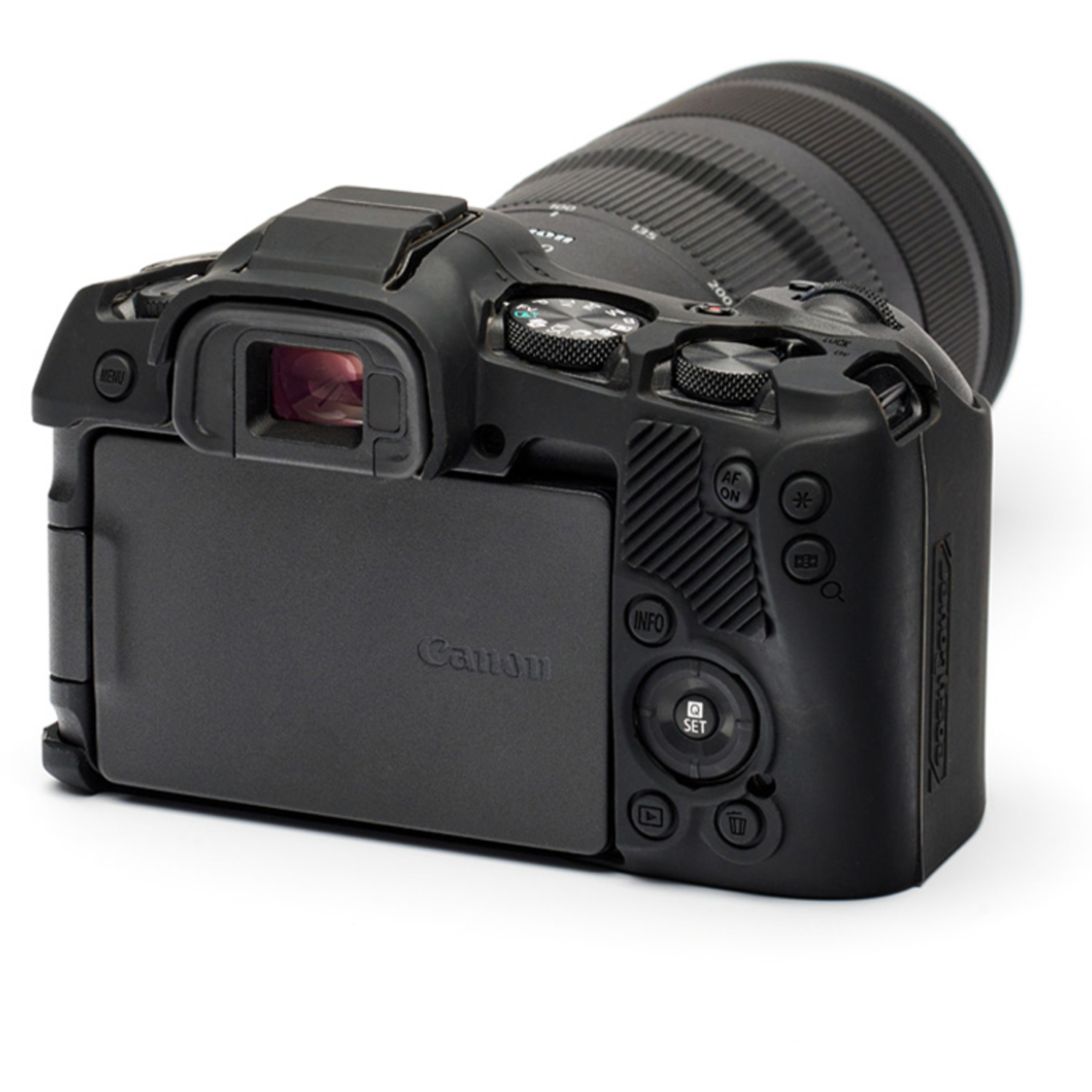 easyCover Silikon-Schutzhülle für Canon R8 Schwarz