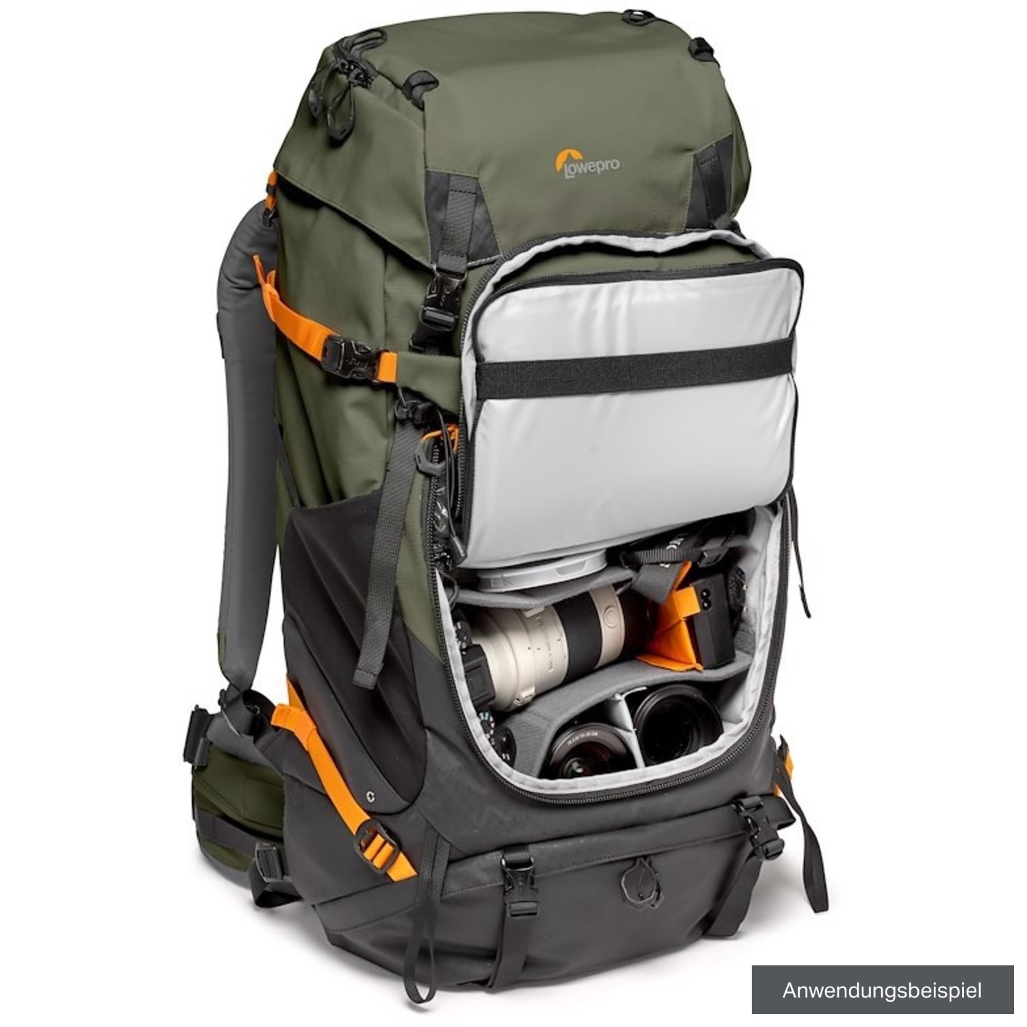 Lowepro PhotoSport-Rucksack PRO 55L AW IV (M/L) grün
