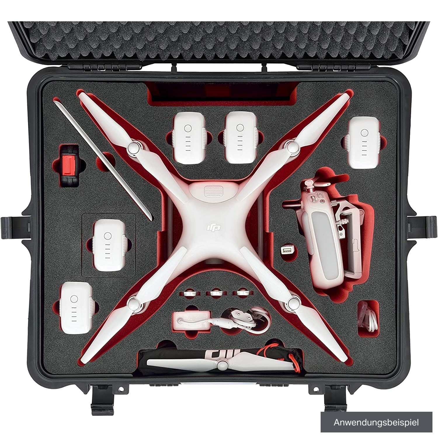 HPRC Hartschalenkoffer PHA4-2710-01 für DJI Phantom 4