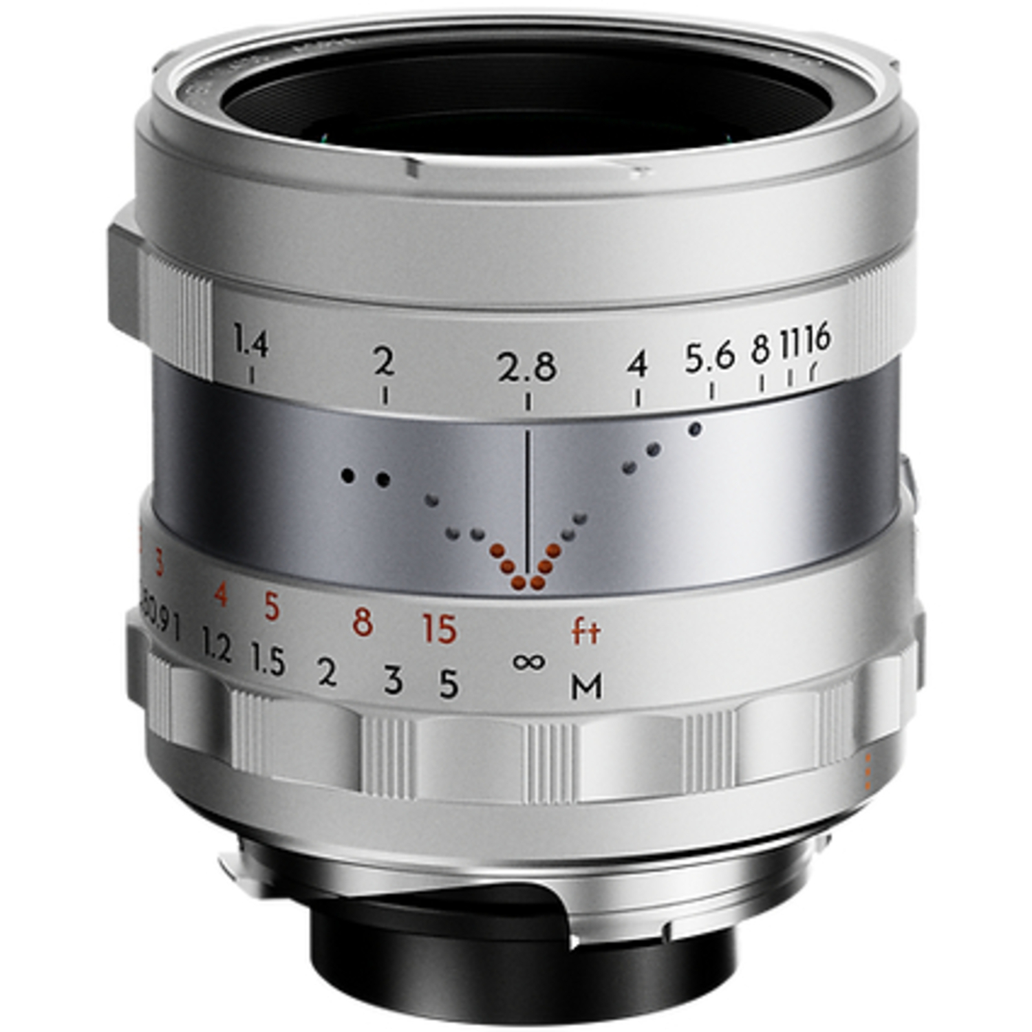 Thypoch Simera 35mm F1.4 für Leica M-Mount silber