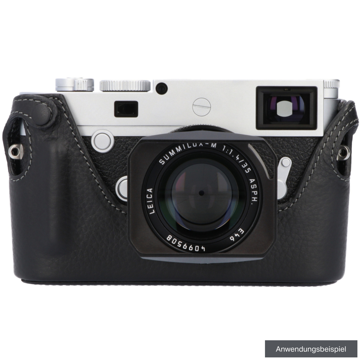 Artisan&Artist Lederhalbtasche LMB-M11 BLK schwarz für Leica M10/M11