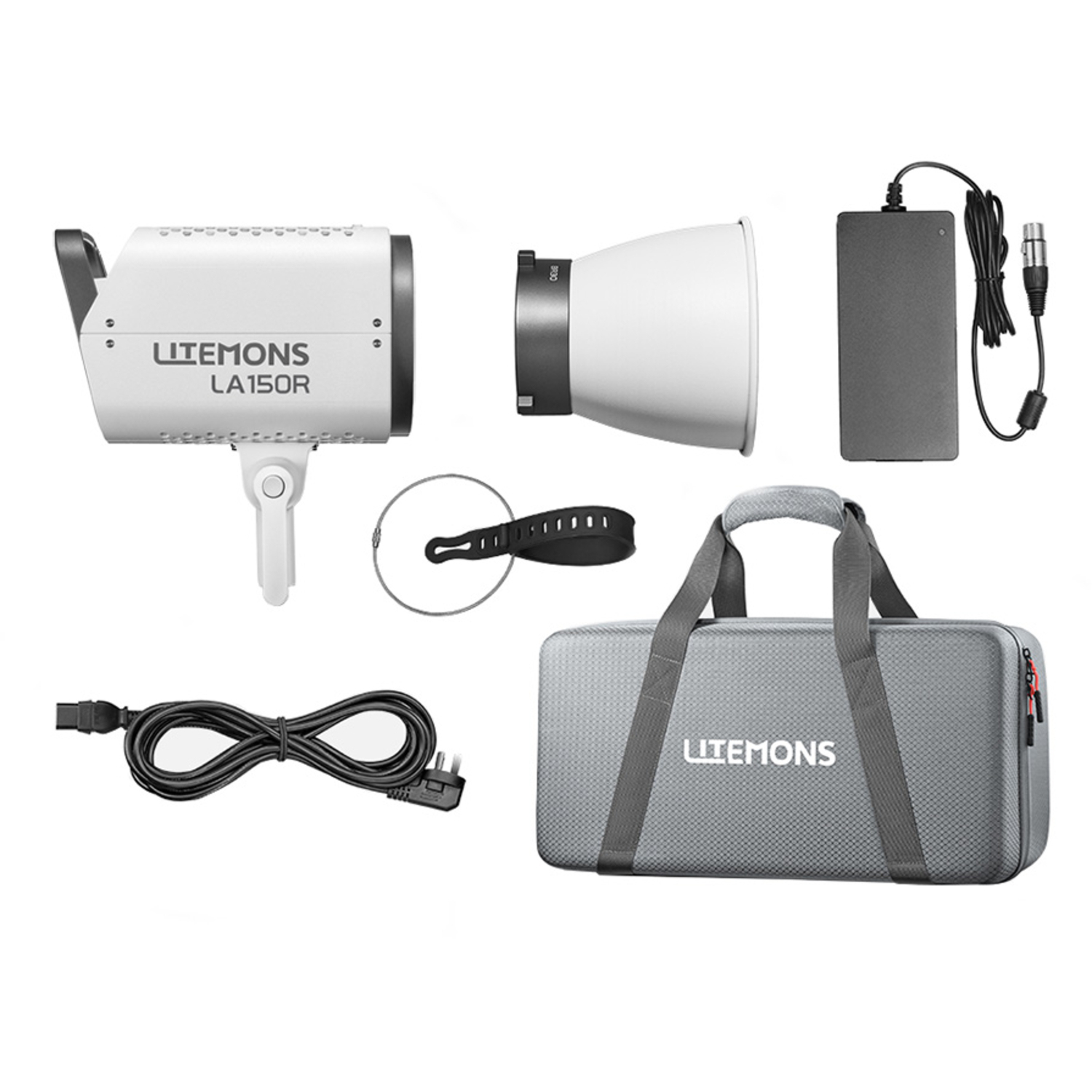 Godox Litemons LA150R RGB LED-Leuchte mit Zubehör und Tasche