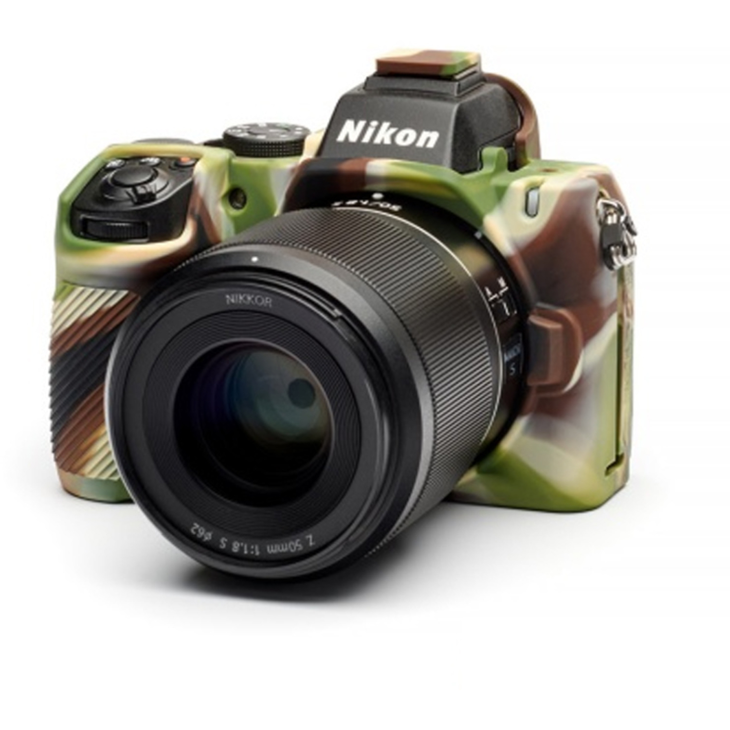 easyCover Silikon-Schutzhülle für Nikon Z50 II Camouflage