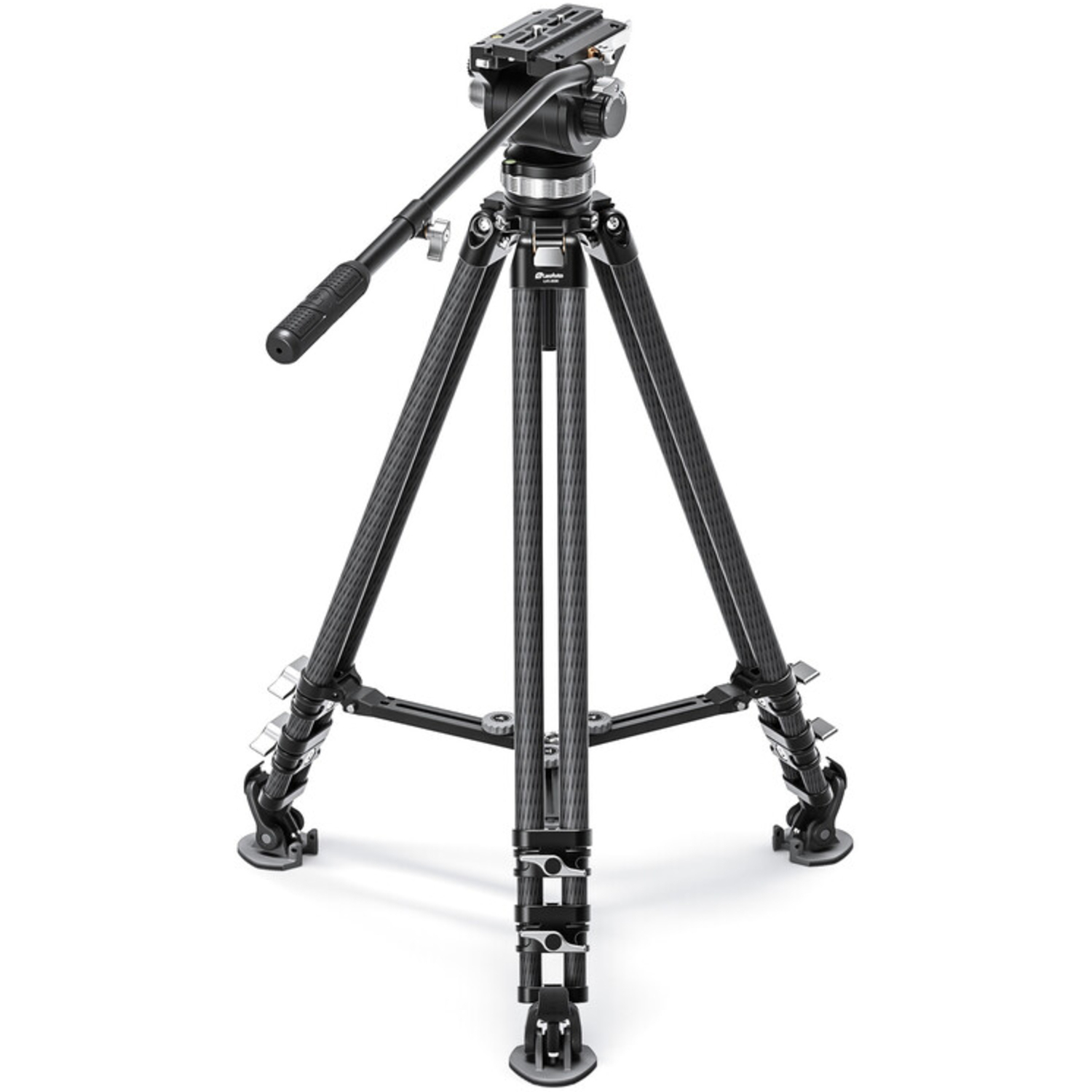Leofoto Carbon-Dreibeinstativ LVC-253C mit Videoneiger BV-20