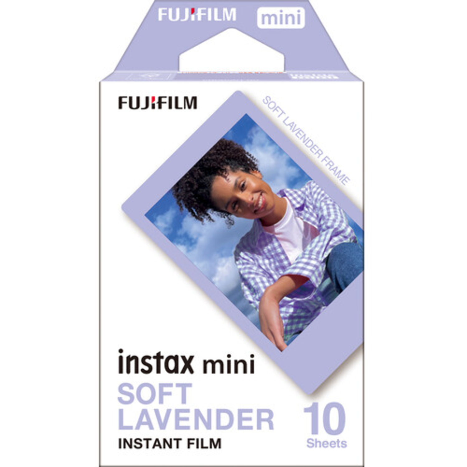 Fujifilm INSTAX Mini Soft Lavender Sofortbildfilm