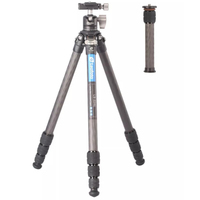 Leofoto LS224C Carbon-Dreibeinstativ + LH25 Kugelkopf + DC222C Mittelsäule