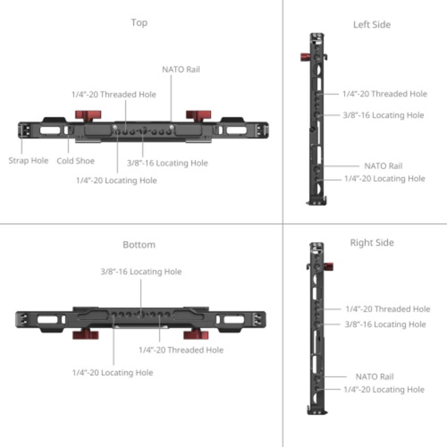 SmallRig Universal Tablet Cage 5059 für iPad