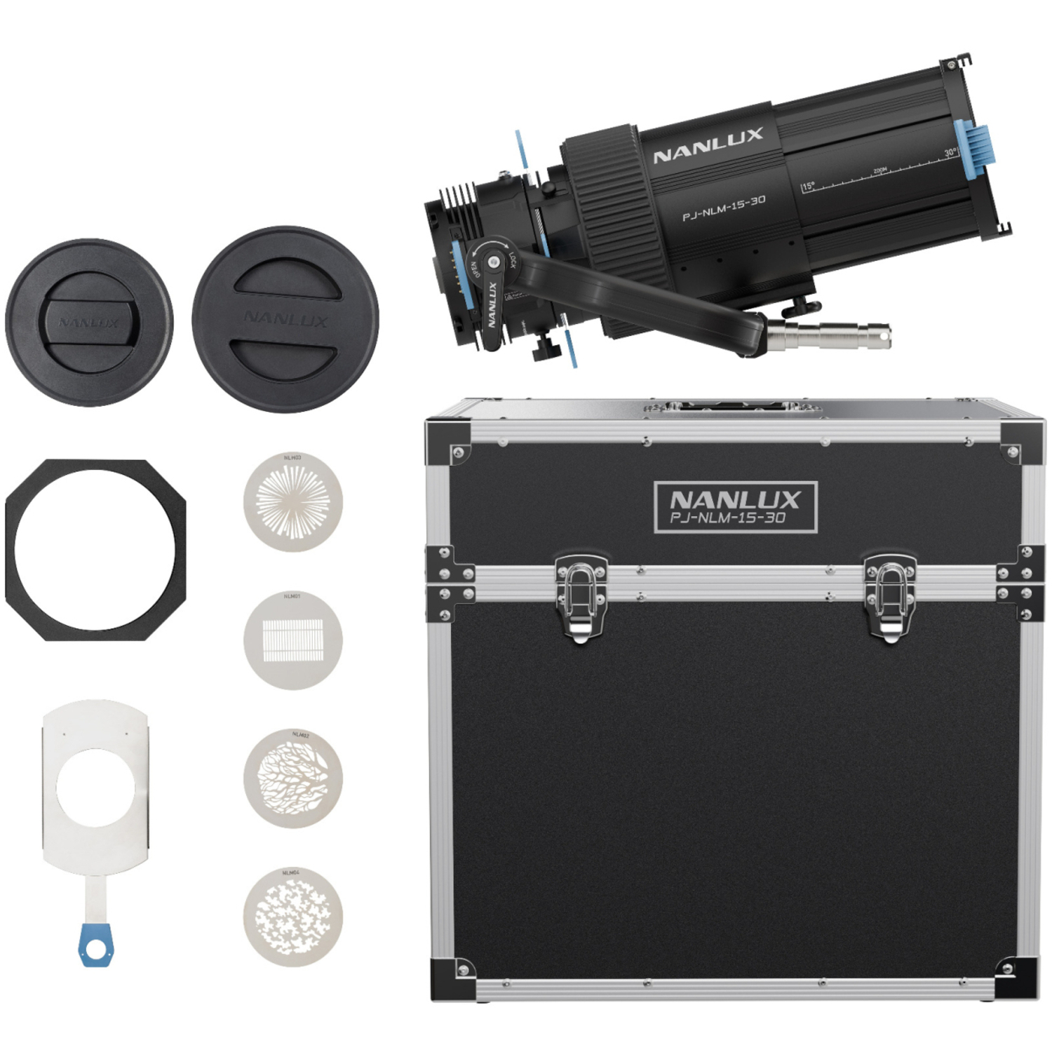 NANLUX Projektionsvorsatz PJ-NLM-15-30 für Evoke 900C, 1200, 1200B und 2400B