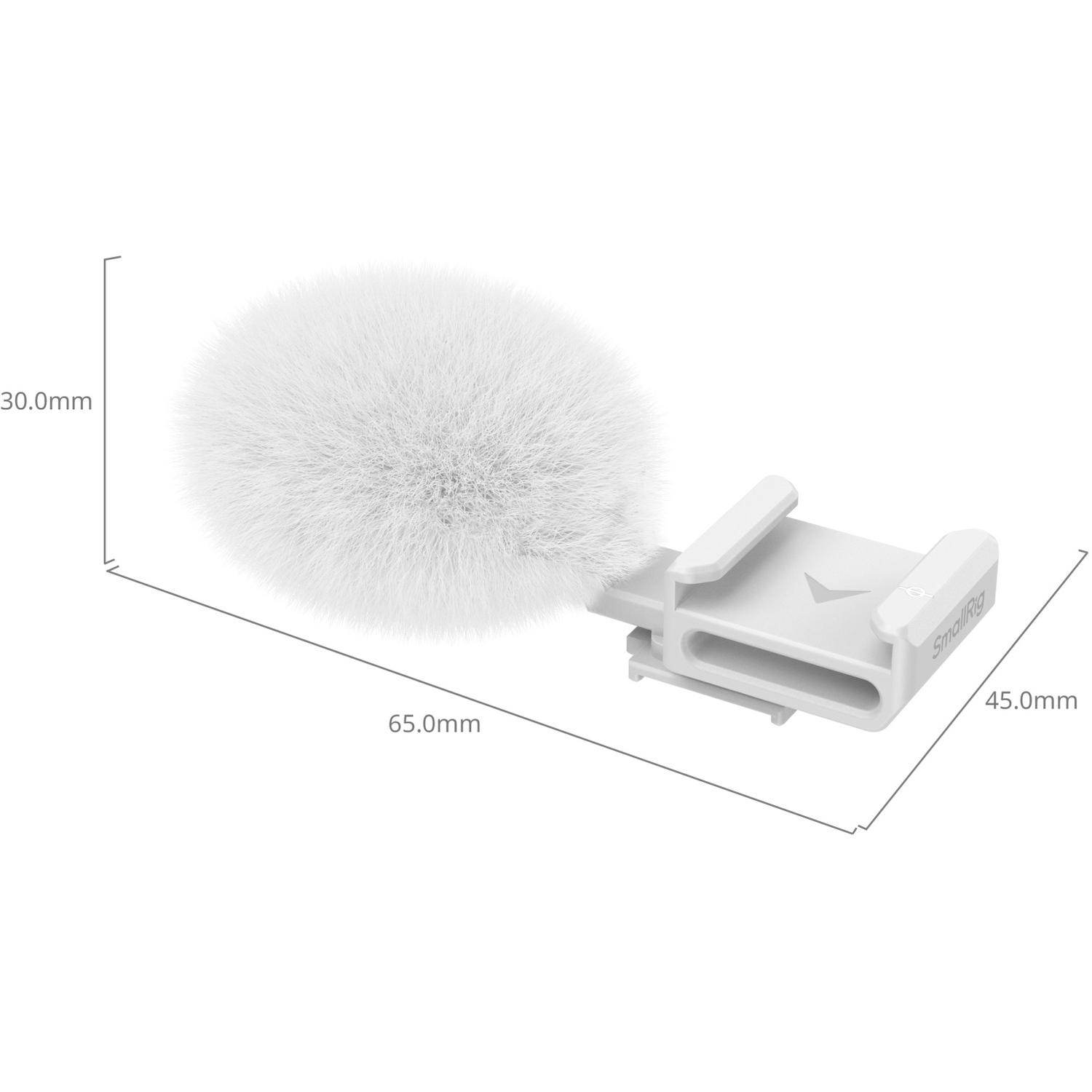 SmallRig Cold Shoe Adapter mit Windschutz 4726 für Sony ZV-E10 und ZV-1 