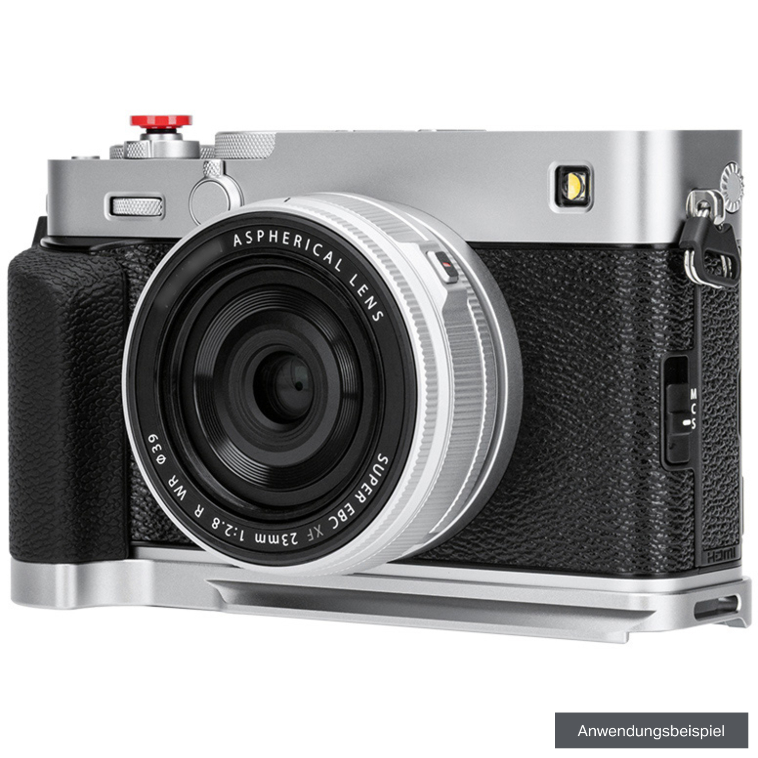 JJC Kamera-Handgriff HG-XE5 silber für Fujifilm X-E5