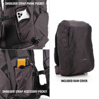 Shimoda Fotorucksack Side Lite 22 schwarz-weiß