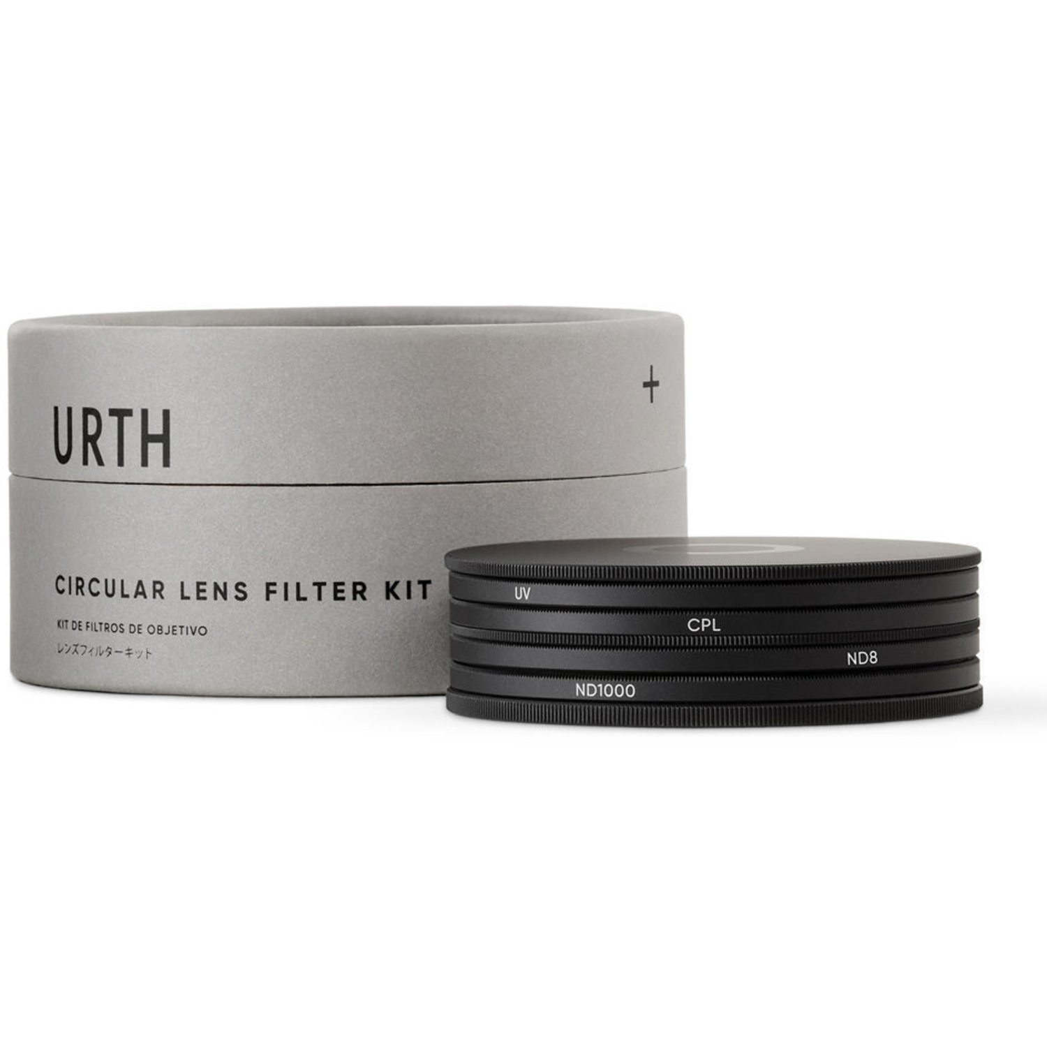 Urth 37mm UV, CPL , ND8 , ND1000 Objektivfilter Kit (Plus+)