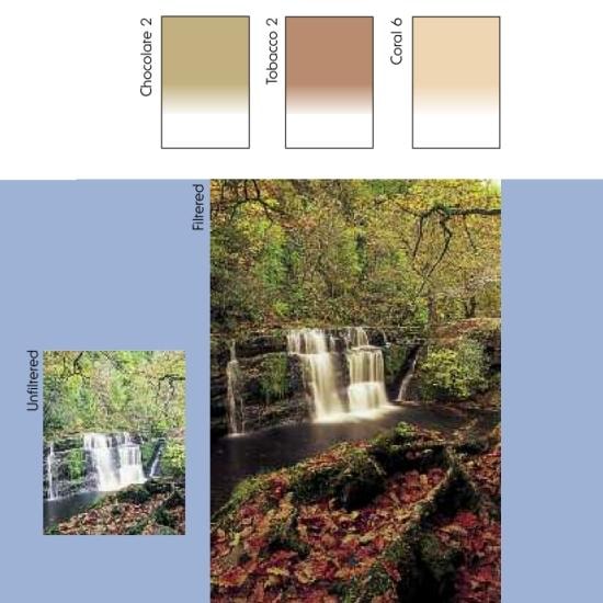 Lee Resin Verlauffilter-Set 100 x 150 mm Autumn Tint
