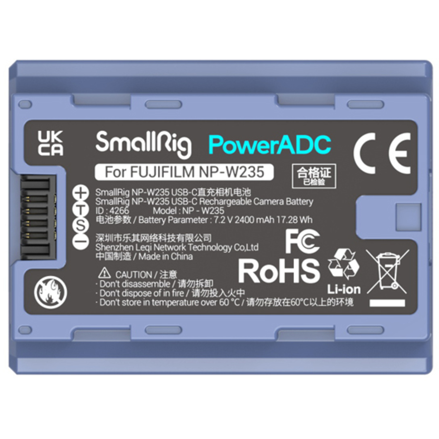 SmallRig Akku 4266 für Fujifilm NP-W235