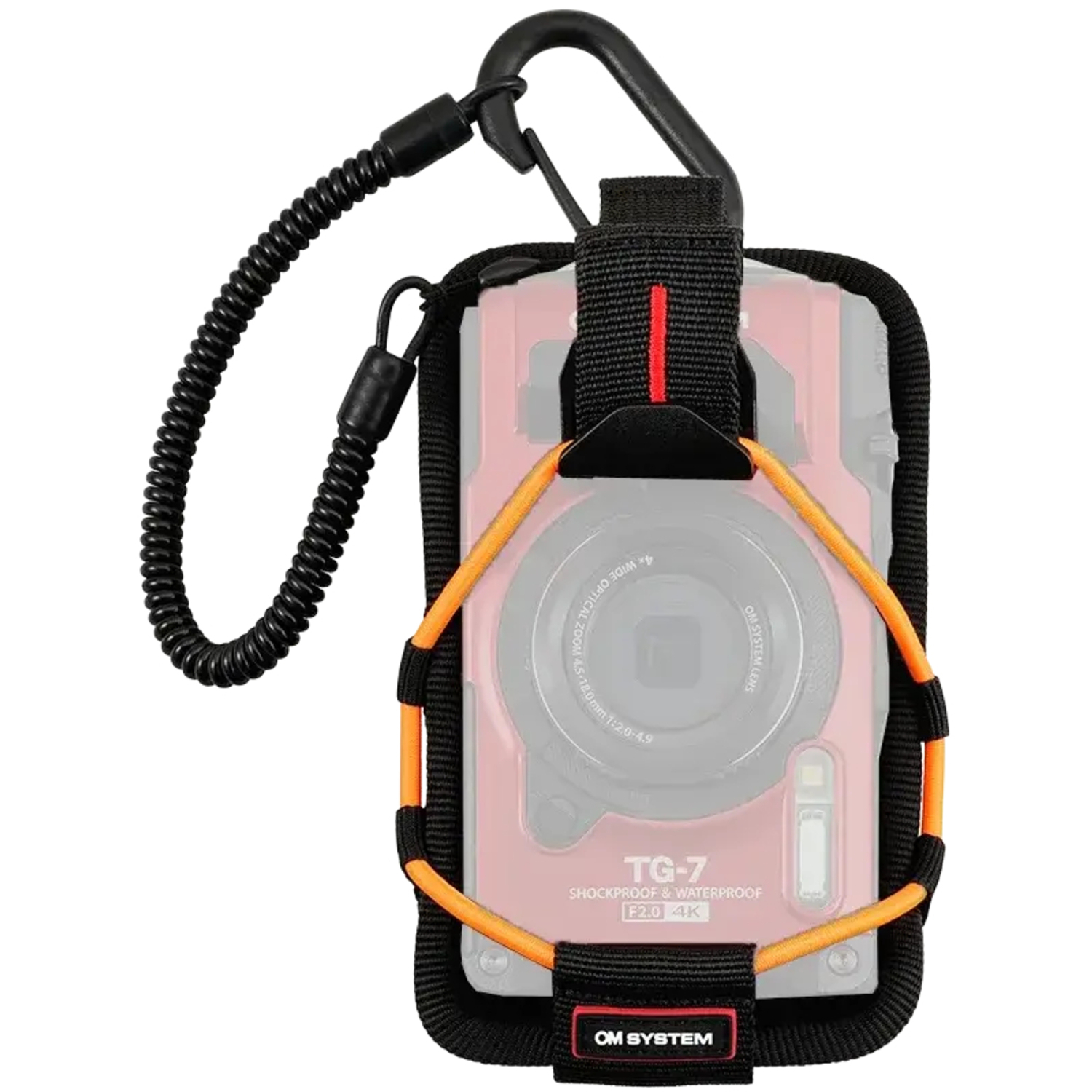 OM System Sporthalterung CSCH-123 TG orange für Tough Kameras