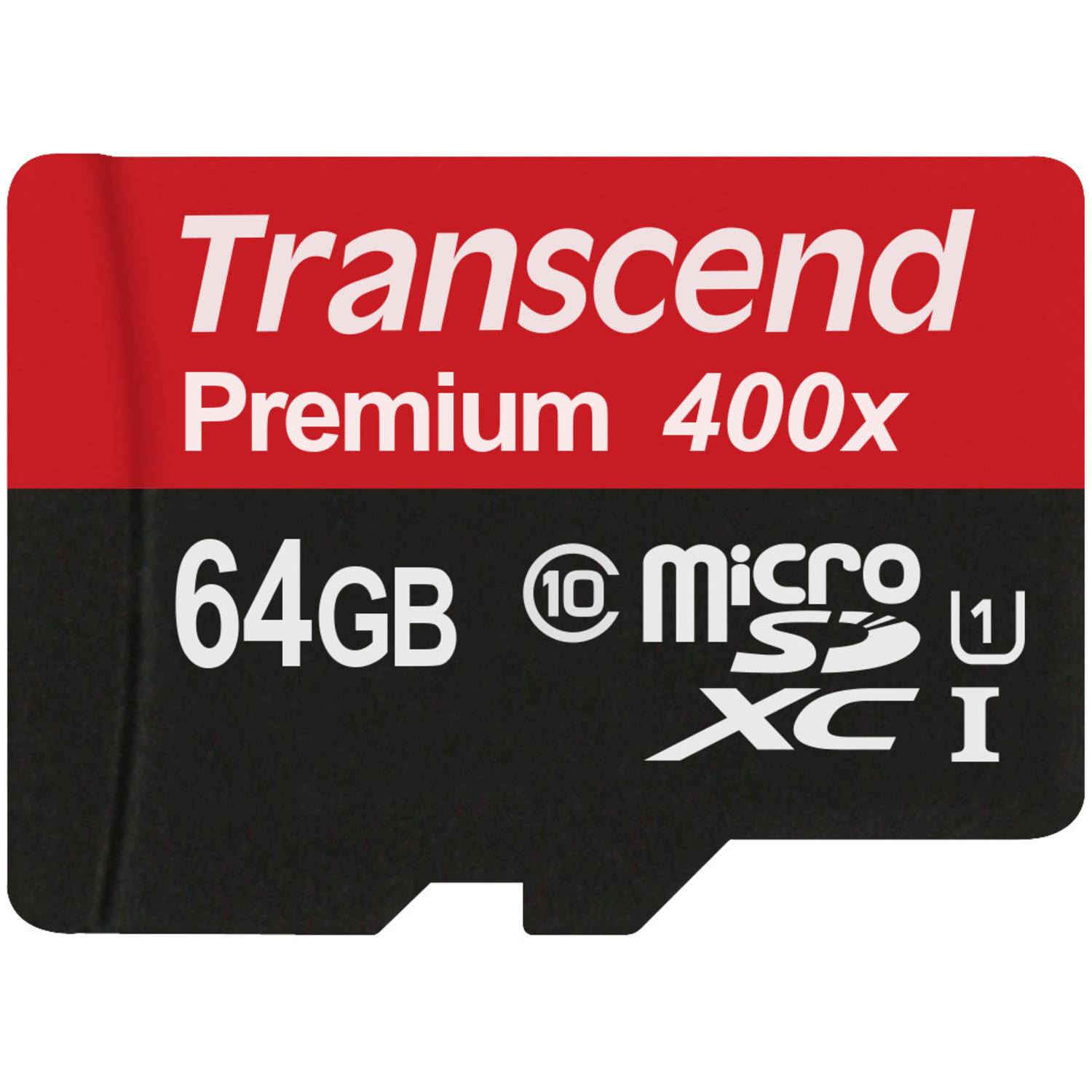 Transcend 64GB microSDXC Class 10 UHS-1 mit SD-Adapter