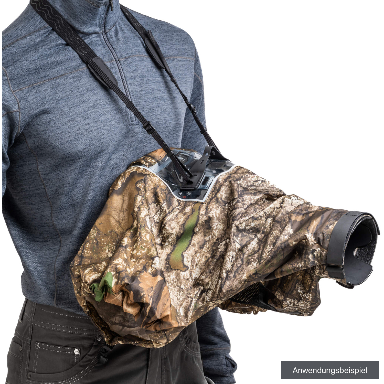 thinkTank Hydrophobia D 70-200 Realtree APX Camouflage für Kameras mit 70-200mm F2.8 Objektiv