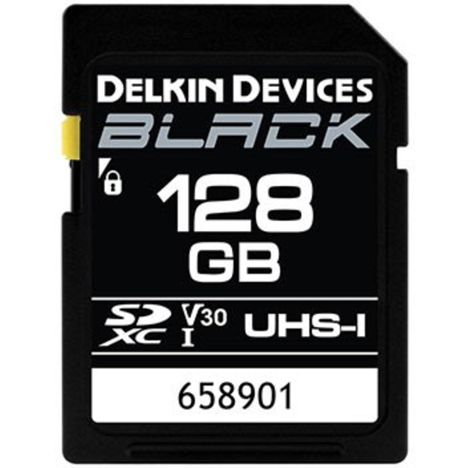 Delkin BLACK 128GB SDXC UHS-I V30 