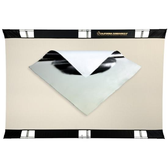 Sunbounce SUN-BOUNCER PRO STARTER-KIT Silber Rückseite Weiss (nahtlos)